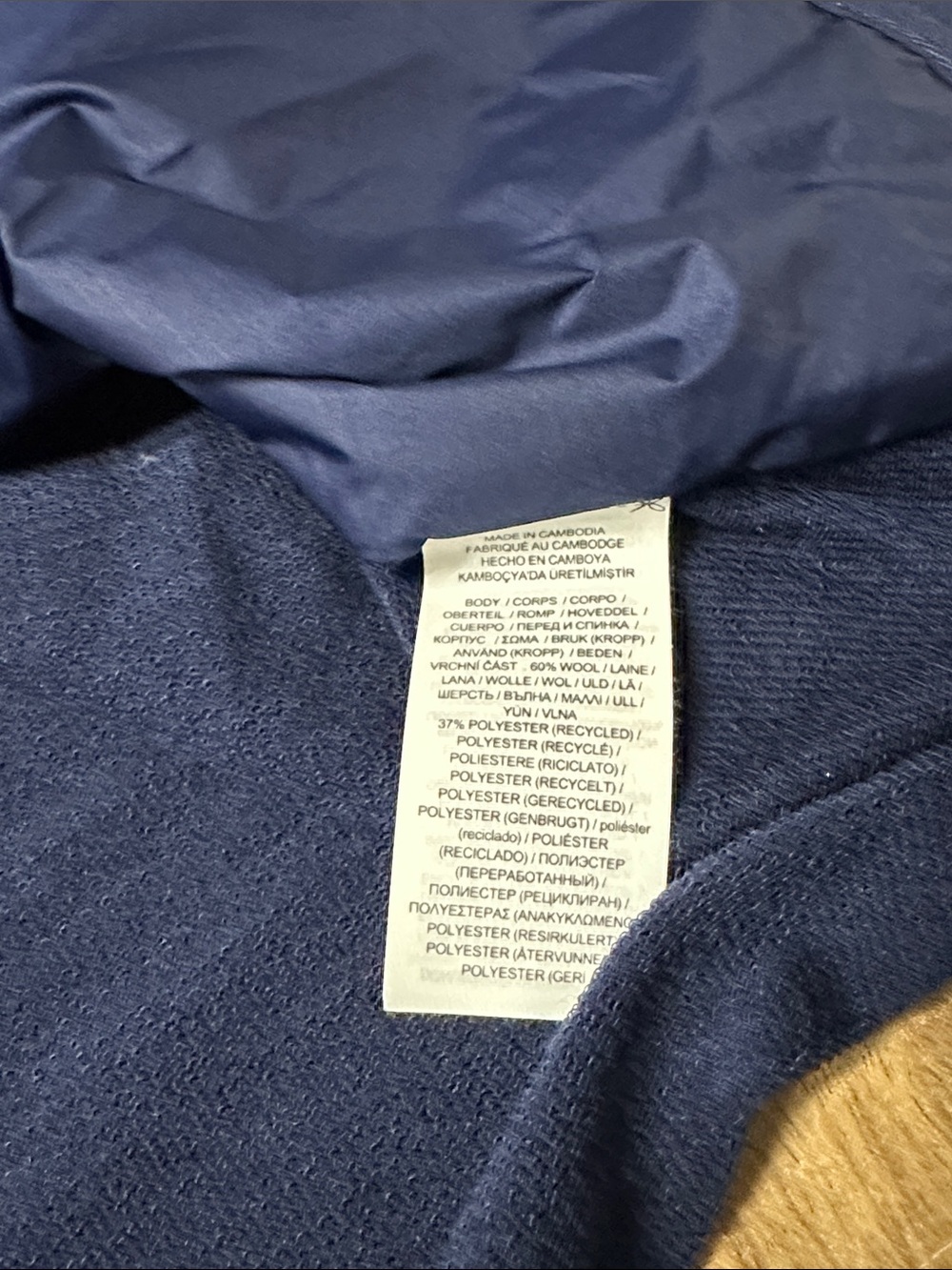 Ralph Lauren X nwt trendy golf bandana print blue white hybrid zip up jacket - Picture 5 of 8